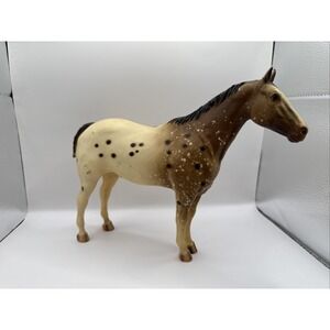 Breyer Traditional Appaloosa Model Horse Spotted Brown and White 12x9 Inch 1970s